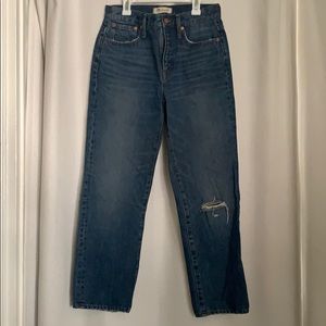 Madewell Classic Straight Jeans